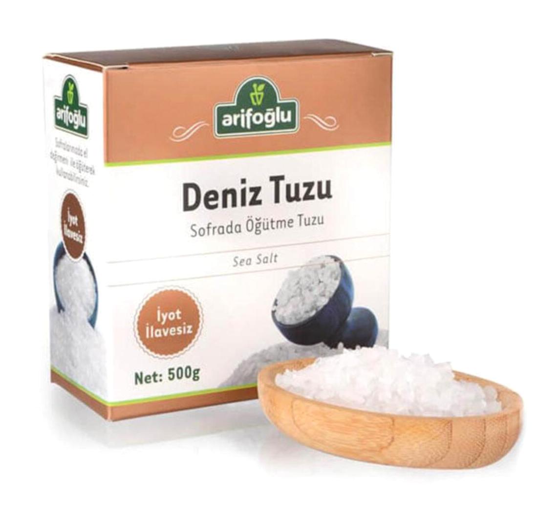 Arifoğlu Vegan Deniz Tuzu Tane 500 gr