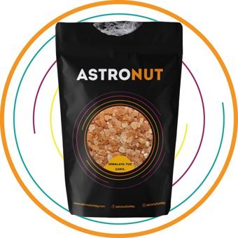 Astronut Kuruyemiş Glutensiz Himalaya Tuzu Çakıl 500 gr