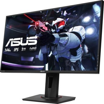 Asus VG279Q 144 Hz 1 ms 27 inç FHD IPS Hoparlörlü HDMI Freesync 1920 x 1080 px LED Oyuncu Monitör