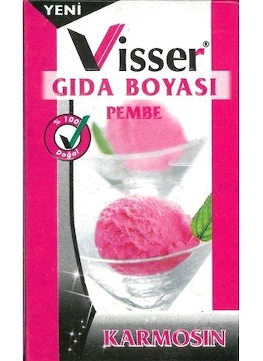 Visser Glutensiz Gıda Boyası Pembe Toz 9 gr