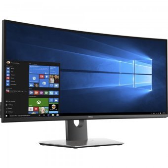 Dell U3417W 60 Hz 5 ms 34.14 inç UWQHD Kavisli Ekran Kavisli Ekran IPS Hoparlörlü HDMI 3440 x 1440 px LED Oyuncu Monitör