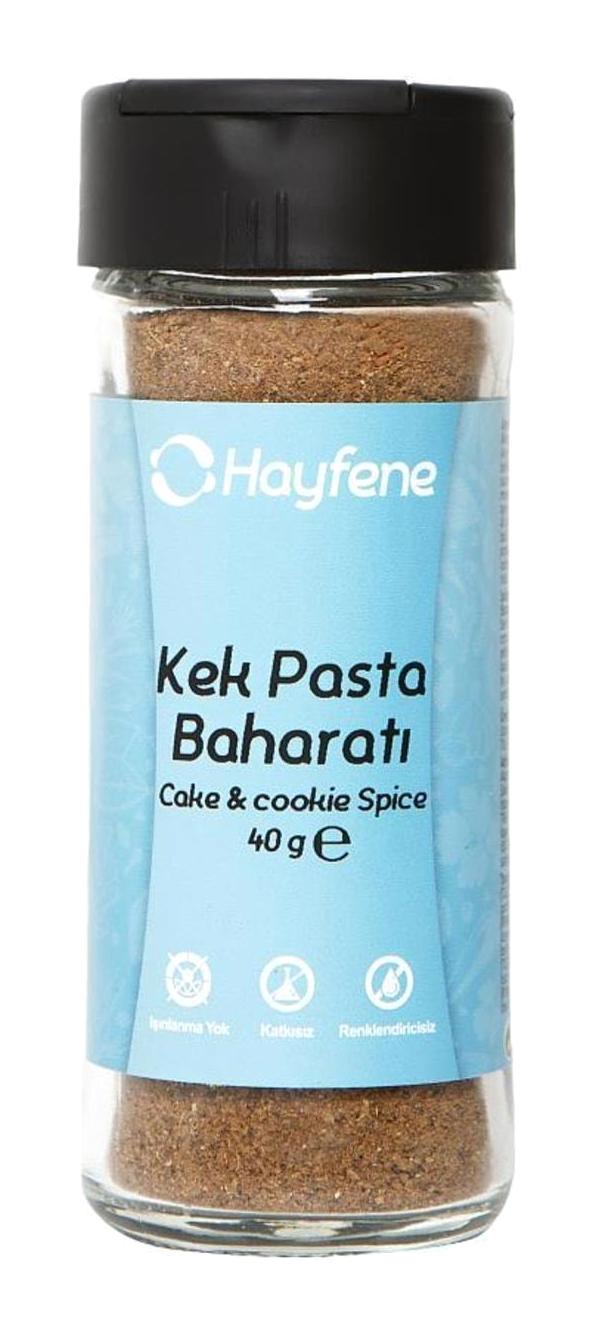 Hayfene Vegan Toz Kek Pasta Baharatı 40 gr