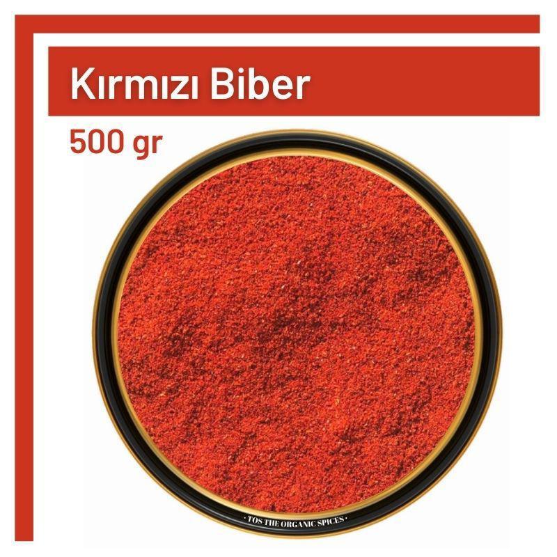 Tos The Organic Spices Vegan Kırmızı Biber Toz 500 gr