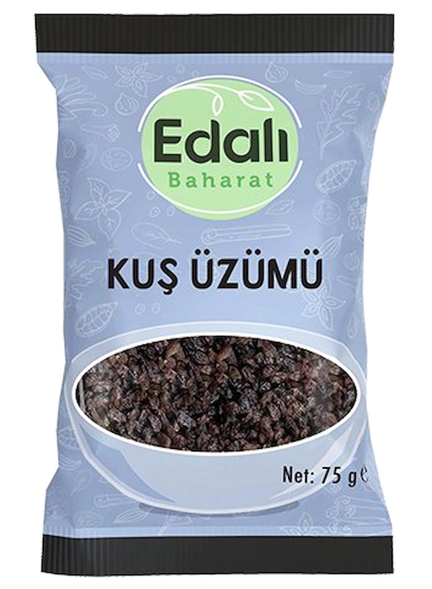 Edalı Doğal Kuş Üzümü Tane 75 gr