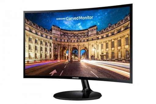 Samsung LC24F390FHRXUF 60 Hz 4 ms 23.5 inç FHD Kavisli Ekran VA VGA HDMI Freesync 1920 x 1080 px LED Oyuncu Monitör