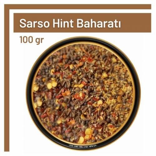 Tos The Organic Spices Glutensiz Sarso Hint Baharatı Toz 100 gr