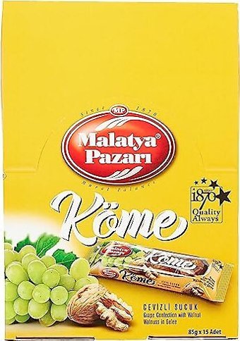 Malatya Pazarı Murat Palancı Köme Cevizli Sucuk 60x85 gr