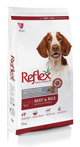 Reflex High Energy Biftekli Yetişkin Kuru Köpek Maması 15 kg