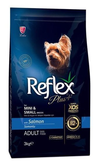 Reflex Plus Somonlu Küçük & Mini Irk Yetişkin Kuru Köpek Maması 3 kg