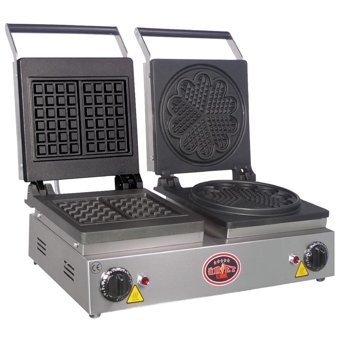 Üret Çelik WF 9 2600 W Gri Waffle Makinesi