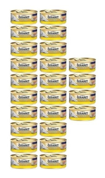 Purina Gourmet Gold Kıyılmış Tavuklu Yetişkin Yaş Kedi Maması 24x85 gr