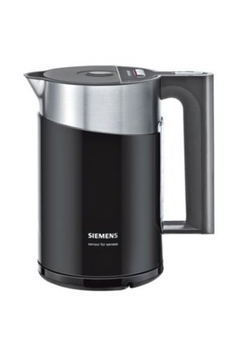 Siemens TW86103P Çelik 1.5 lt 2400 W Klasik Siyah Kettle