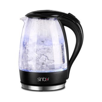 Sinbo SK-7338 Cam 1.7 lt 2000 W Işıklı Klasik Siyah Kettle