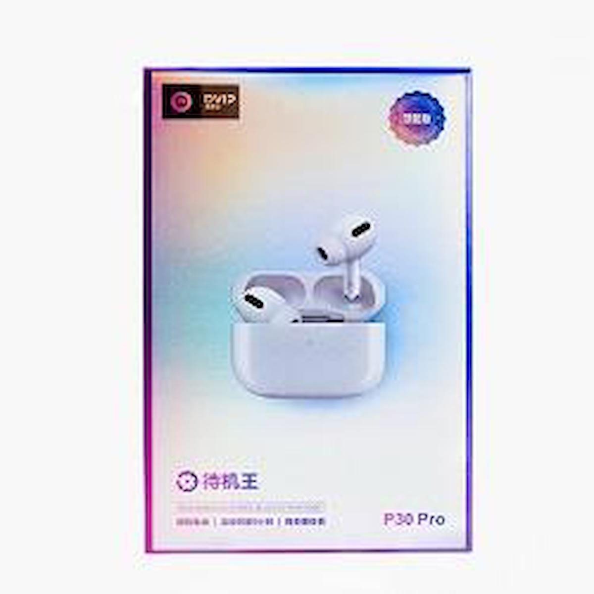 Global P30 Pro Airpods Kulak İçi Bluetooth Kulaklık Beyaz