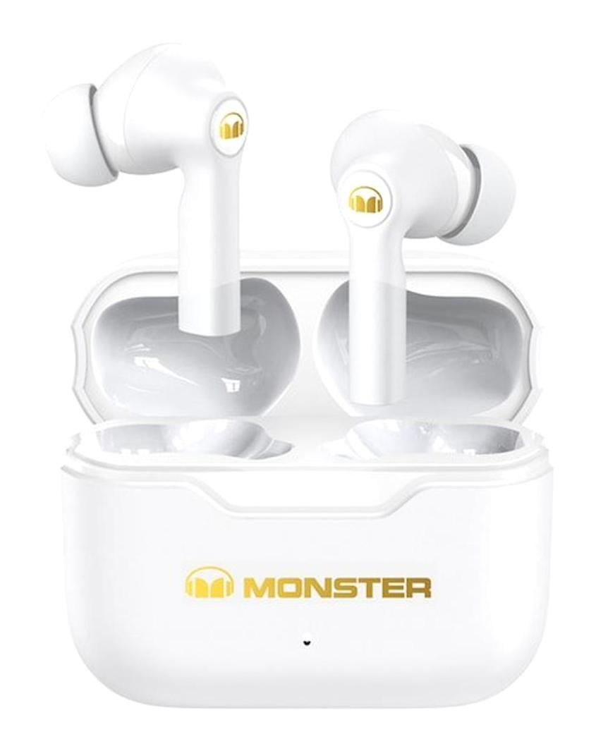 Monster Airmars XKT02 5.1 Gürültü Önleyici Kulak İçi Bluetooth Kulaklık Beyaz