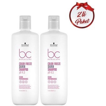 Schwarzkopf BC Clean Renk Koruyucu Şampuan 2x1000 ml