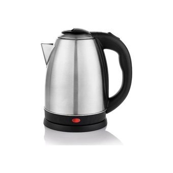 Homstar Paslanmaz Çelik 1.75 lt 1800 W Işıklı Klasik Gri Kettle