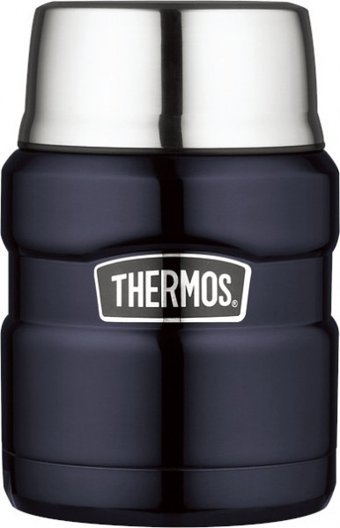 Thermos Steinless King Paslanmaz Çelik 470 ml Bardak Termos Lacivert