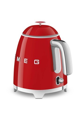 Smeg Paslanmaz Çelik 800 ml 1400 W Klasik Kırmızı Kettle