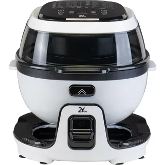 2You SC30 Airfryer 6 lt Yağsız Sıcak Hava Fritözü Beyaz