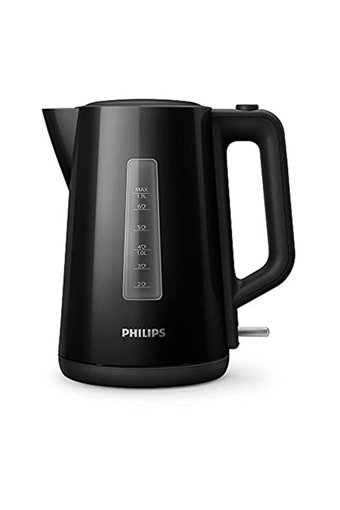 Philips HD9318/20 Plastik 1.7 lt 2200 W Işıklı Klasik Siyah Kettle