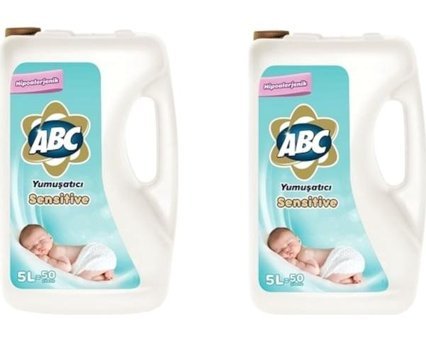 Abc Sensitive 50 Yıkama Yumuşatıcı 2x5 lt