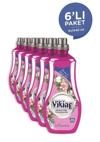 Viking Çiçek Bahçesi 60 Yıkama Yumuşatıcı 6x1.44 lt