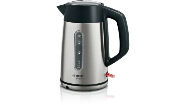 Bosch TWK4P440 DesingLine Çelik 1.7 lt 2400 W Işıklı Modern İnox Kettle