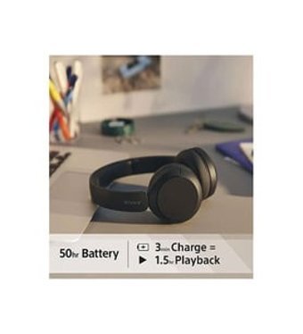 Sony Wh-Ch520 Kulak Üstü Kablosuz Bluetooth Kulaklık Siyah