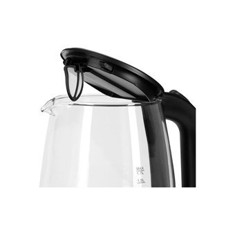 Goldmaster Göksü Cam 1.7 lt 2200 W Işıklı Klasik Beyaz Kettle