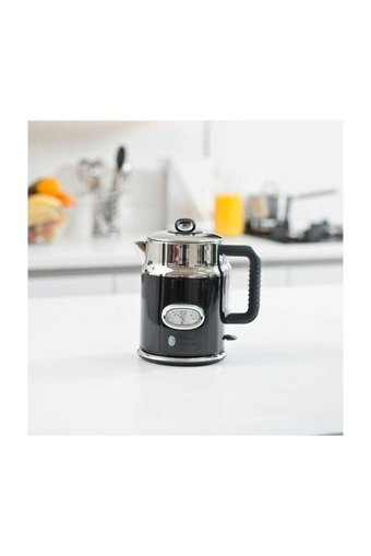 Russell Hobbs 21671-70 Paslanmaz Çelik 1.8 lt 2400 W Retro Siyah Kettle