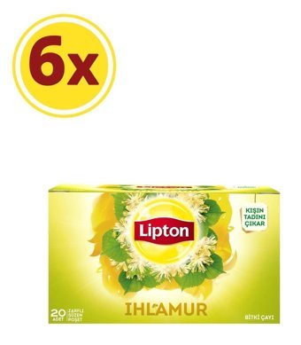 Lipton Ihlamur Bitki Çayı 6 x 20 adet