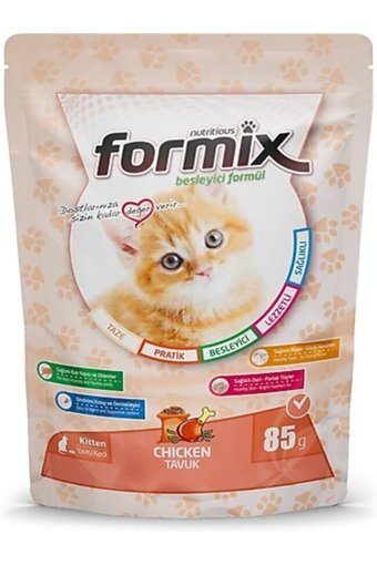 Formix Besleyici Formül Tavuk Yavru Yaş Kedi Maması 85 gr