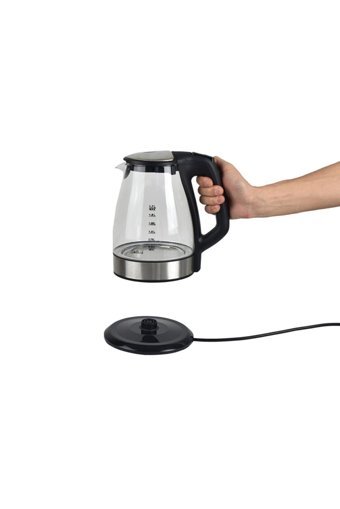 Simtech KM-4716 Cam 1.7 lt Işıklı Klasik Çok Renkli Kettle