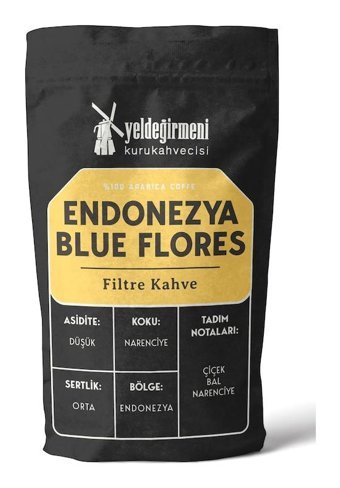 Yeldeğirmeni Kurukahvecisi Endonezya Blue Flores Filtre Kahve 1 kg