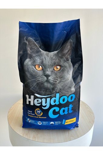 Heydoo Tavuklu Yetişkin Kuru Kedi Maması 12 kg