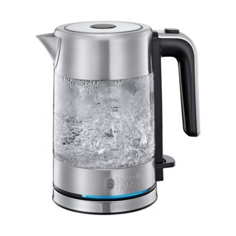 Russell Hobbs Cam 800 ml 2400 W Işıklı Klasik Şeffaf Kettle