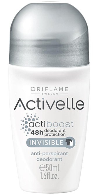 Oriflame Invisible Antiperspirant Roll-On Unisex Deodorant 50 ml