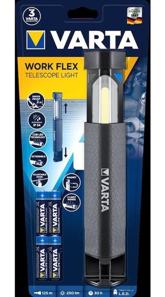 Varta 18646 Work Flex Led Fener