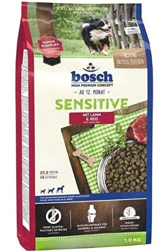 Bosch Sensitive Kuzu Etli Yetişkin Kuru Köpek Maması 3 kg