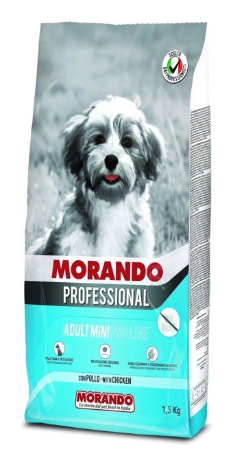 Morando Mini Pro Line Tavuklu Küçük Irk Yavru Kuru Köpek Maması 1.5 kg