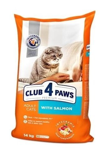 Club 4 Paws İntegramix Somonlu Yetişkin Kuru Kedi Maması 14 kg