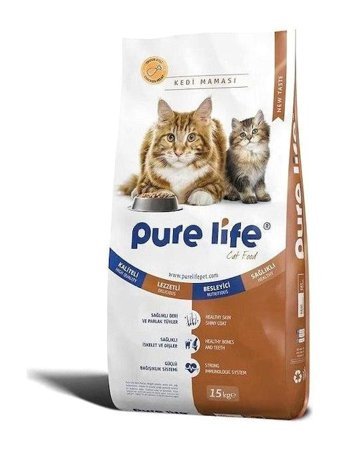 Pure Life Tavuklu Yetişkin Kuru Kedi Maması 15 kg