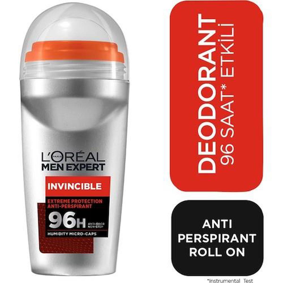 L'Oréal Paris Inviciable Roll-On Unisex Deodorant 50 ml