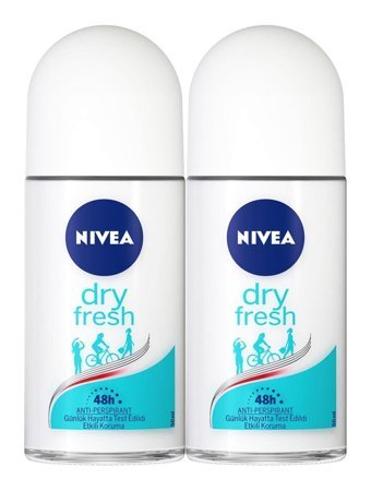Nivea Dry Fresh Roll-On Kadın Deodorant 2x50 ml