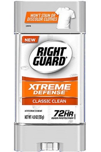 Right Guard Xtreme Defense Classic Clean Antiperspirant Stick Erkek Deodorant 113 gr