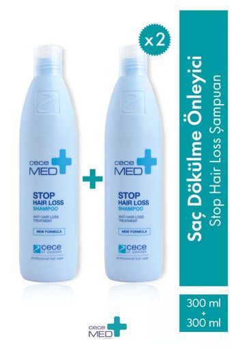 Cecemed Stop Hair Loss Dökülme Karşıtı Şampuan 2x300 ml