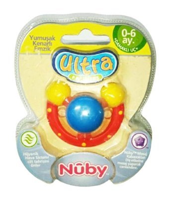 Nuby 5980 0-6 Ay Kırmızı Emzik