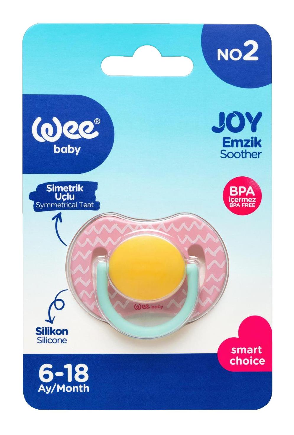 Wee Baby Joy No:2 6-18 Ay Pembe Emzik