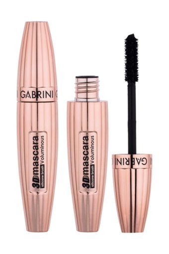 Gabrini 3d Silicone Brush Long Lash Hacim Veren Siyah Maskara